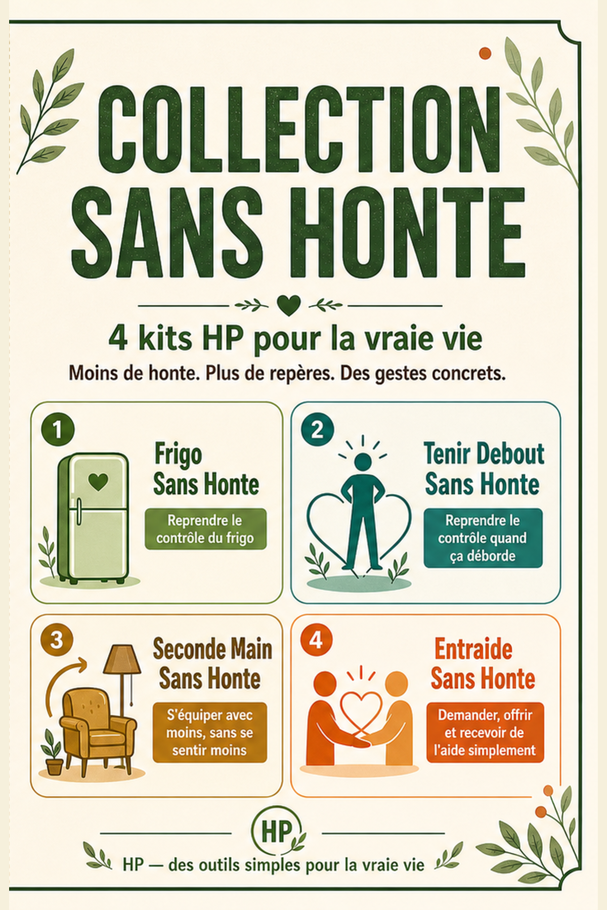 Couverture Collection Sans Honte — 10 kits